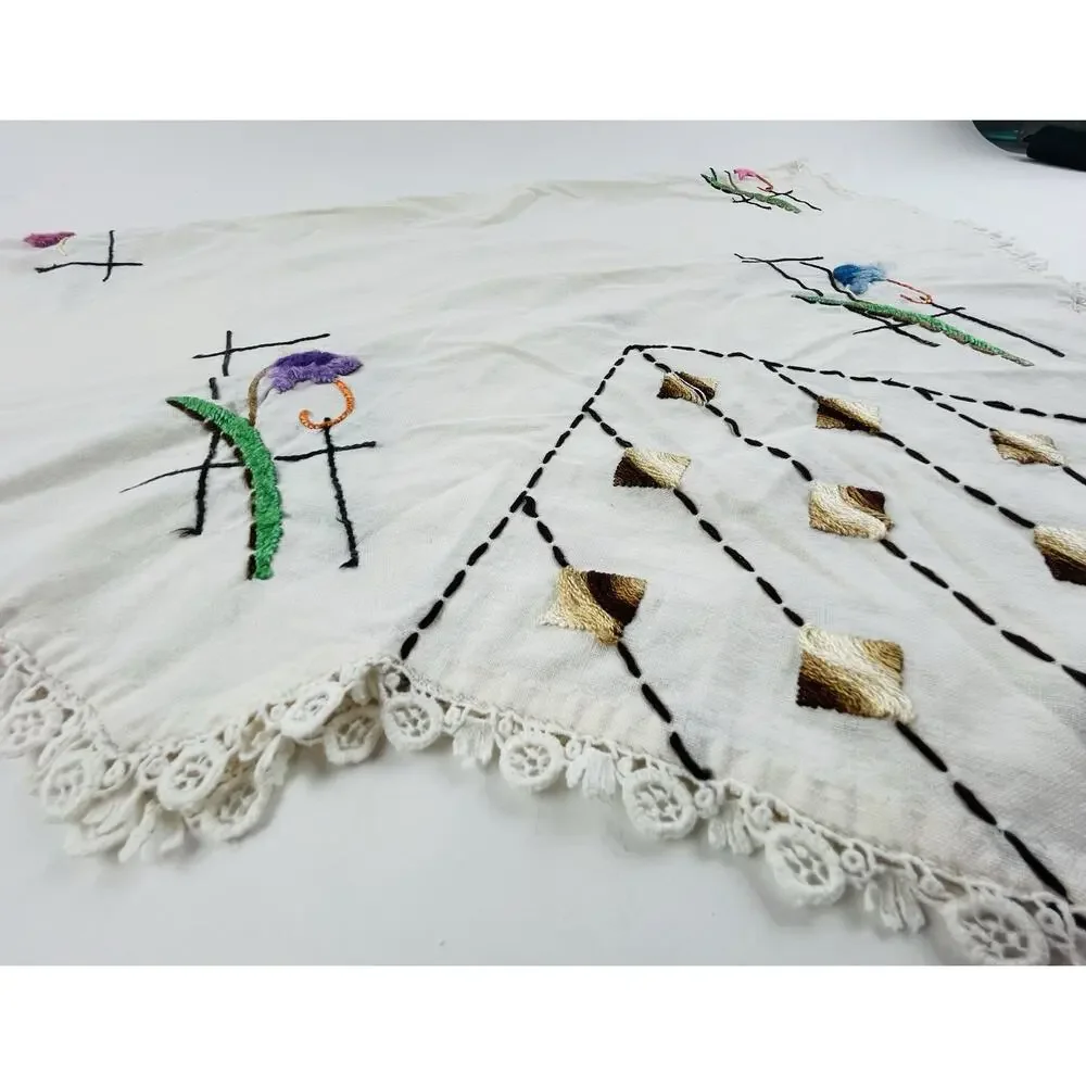 Handmade vintage hand